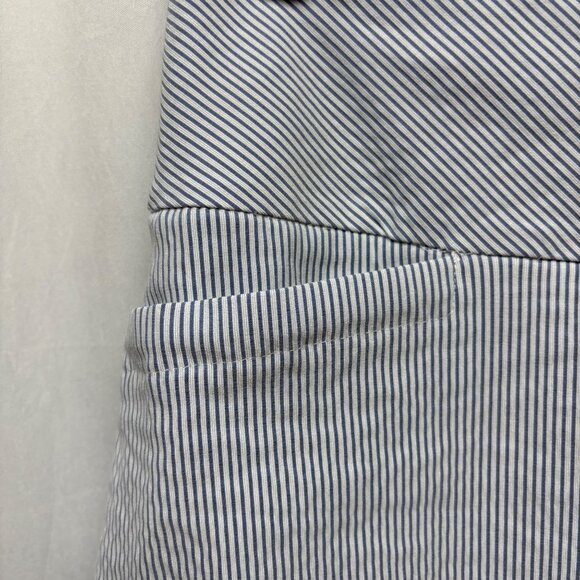 SC and Co Skort Womens Blue White Striped Size Medium Skirt Shorts Athletic Golf - Picture 8 of 9